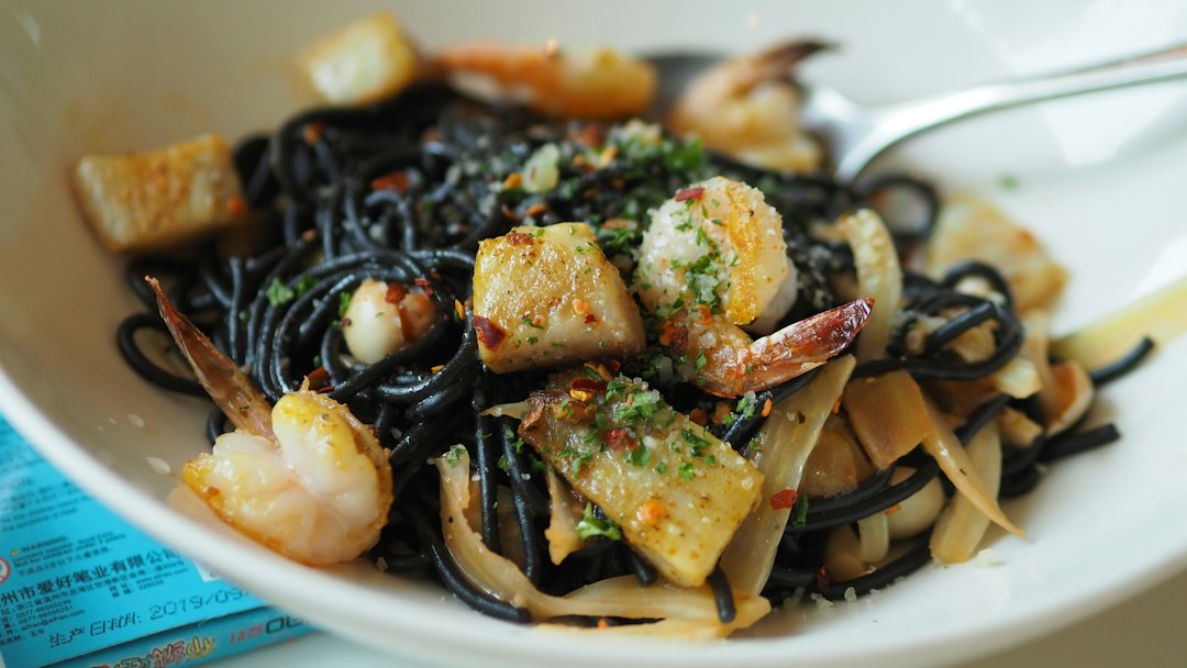 Pasta Al Nero Di Seppia