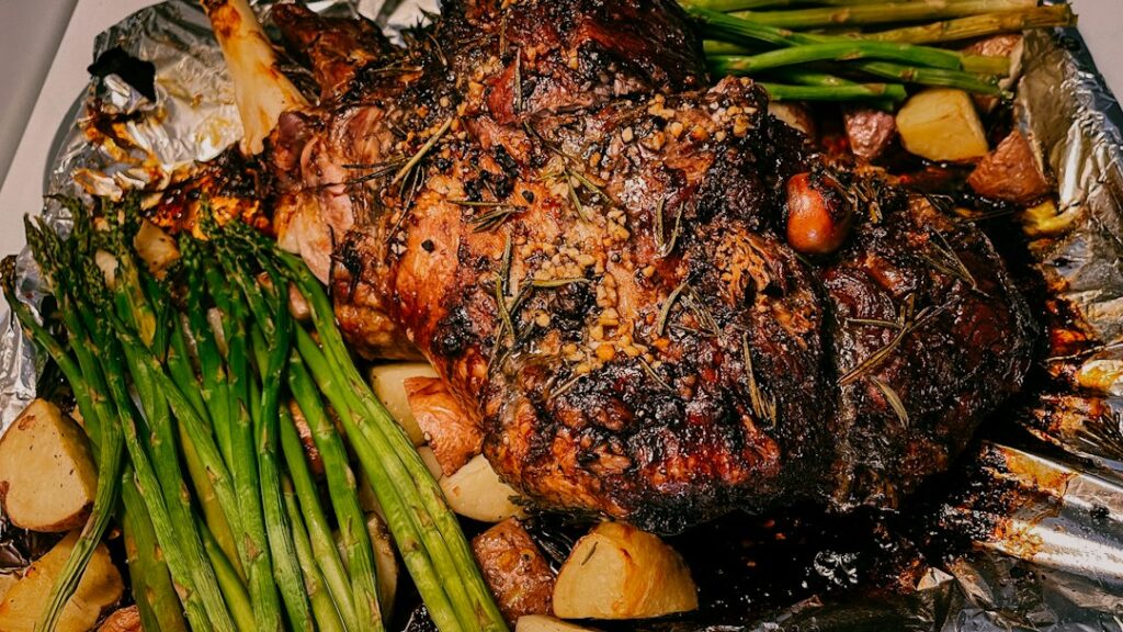 Abbacchio alla romana, agnello arrosto con erbe aromatiche