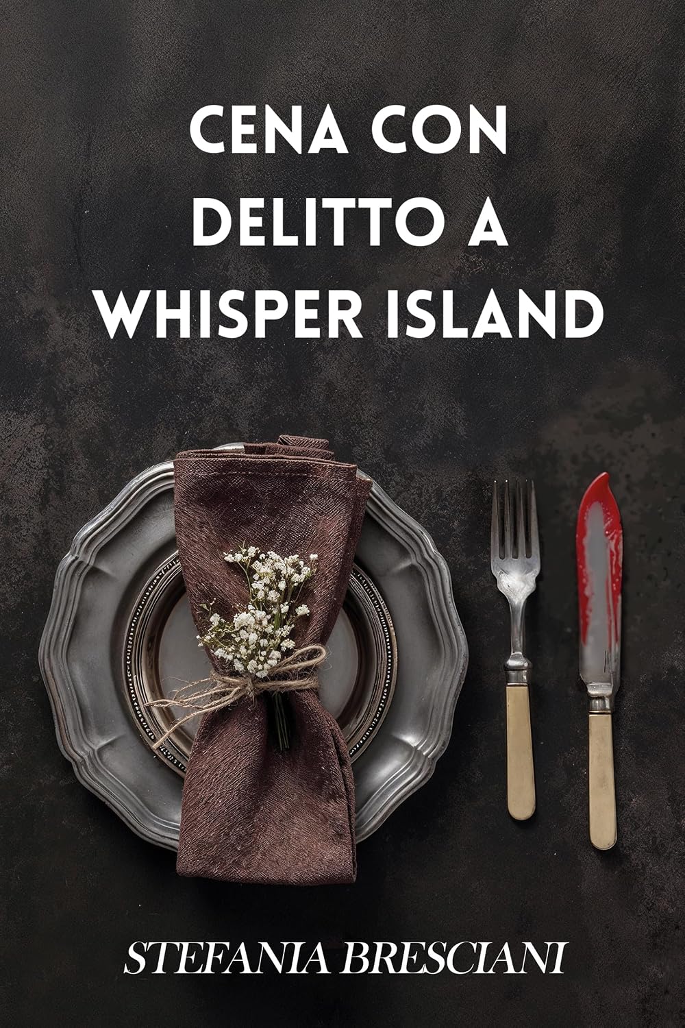 Copertina di Cena con delitto a Whisper Island